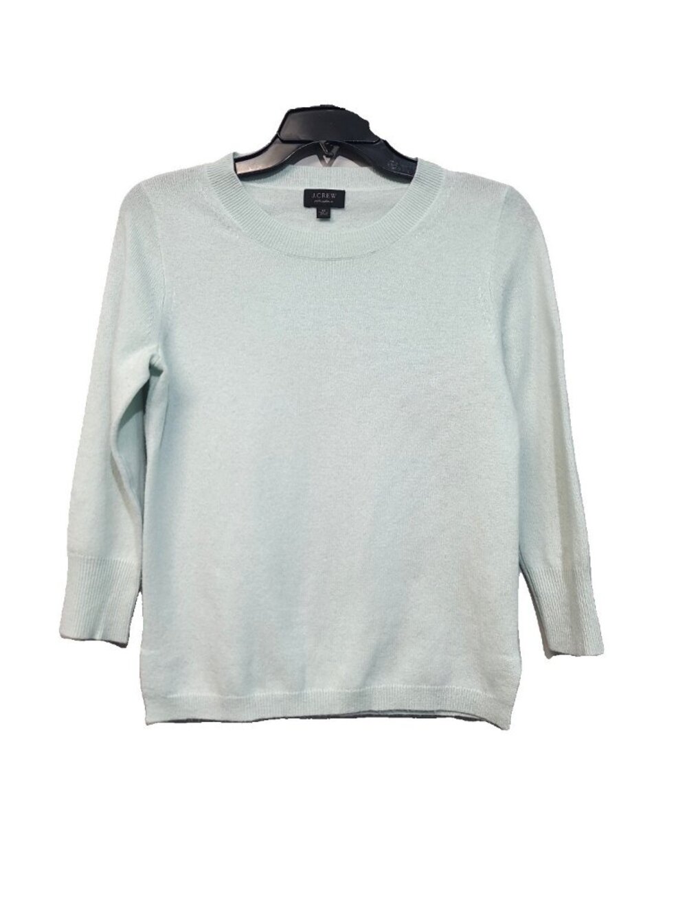 J.Crew Three-quarter sleeve everyday cashmere crewneck sweater XS